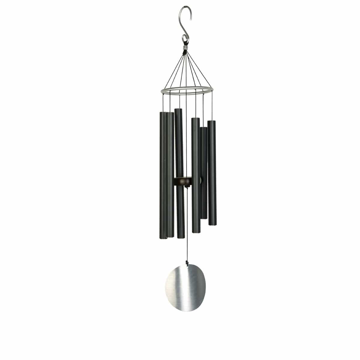 Carillon à vent – Oiseau noir métal – La Grange Sauvage