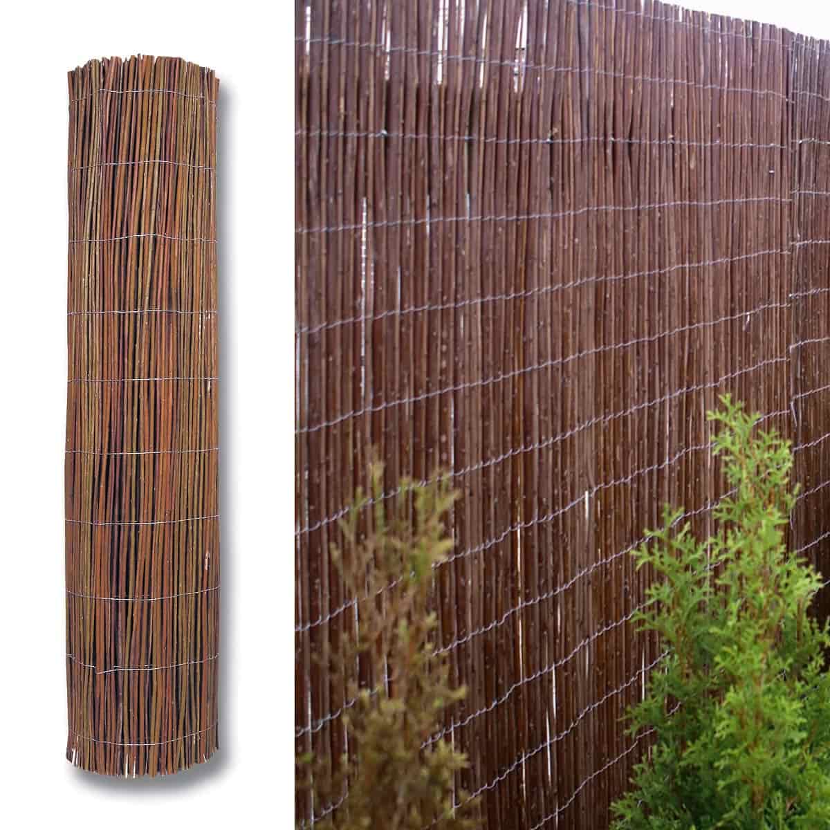 Rouleau de canisse en PVC pour clôture