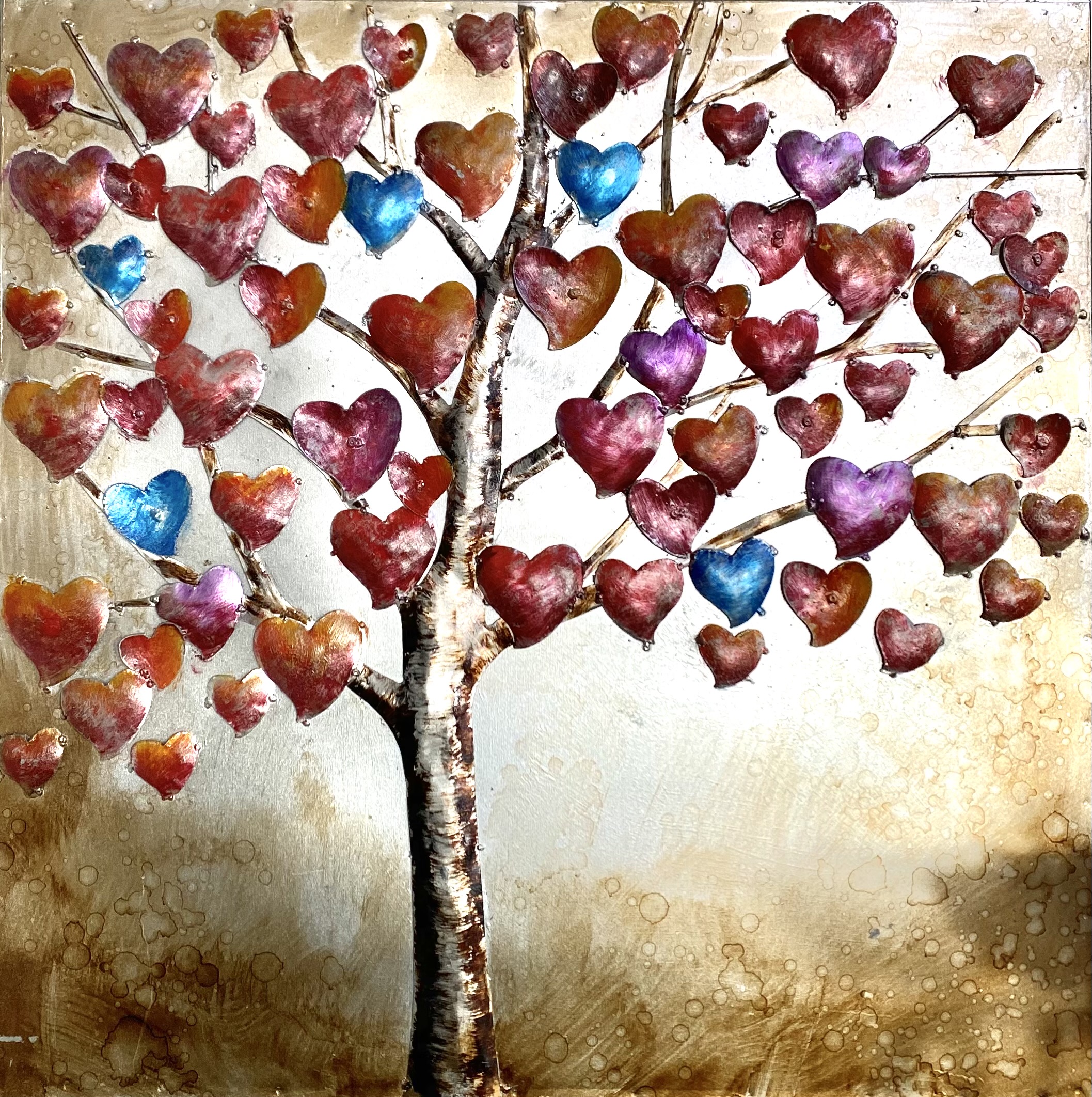 Tableau arbre cœur
